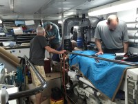 Working in the engine&nbsp;room