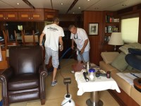 Getting carpets cleaned