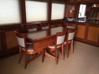 Dining table re-finished by Crystal Coast&nbsp;Interiors