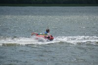 Calvin on a tube&nbsp;ride