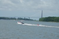 Bradley takes friends&nbsp;tubing
