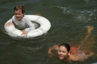Swimming in the Wando&nbsp;river