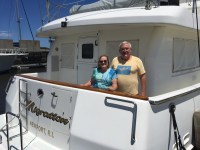 Tom and Bonnie on the “other” Migration, a Nordhavn&nbsp;47