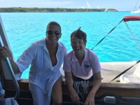 Kathy and Samantha finally meet near Staniel&nbsp;Cay
