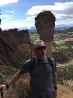 Bradley at the Monkey’s Head at Smith Rock,&nbsp;Oregon