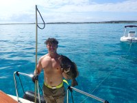 Austin masters spearfishing – a nice grouper!