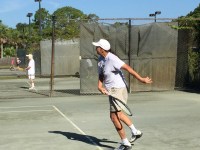 Watching my sister play tennis in Vero&nbsp;Beach