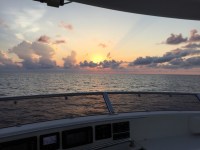 Sunrise approaching Morehead&nbsp;City
